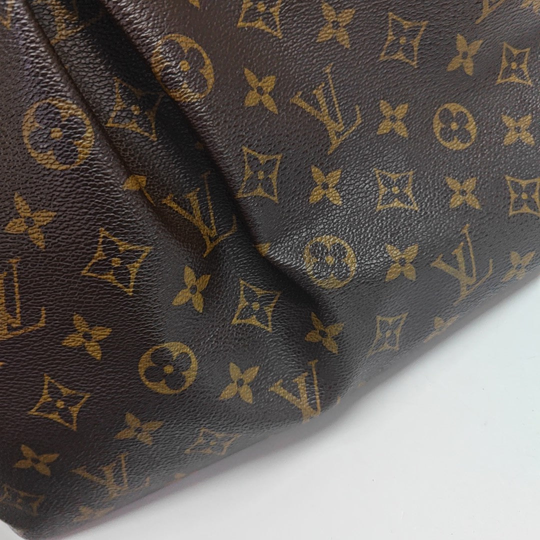 PALERMO PM Monogram Coated Canvas Brown