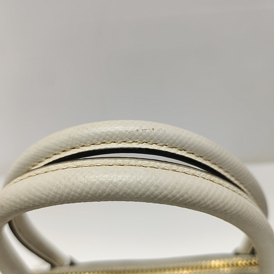 Promenade Saffiano Calfskin White