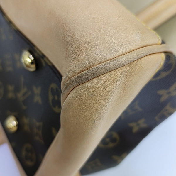 BEVERLY Monogram Coated Canvas Brown