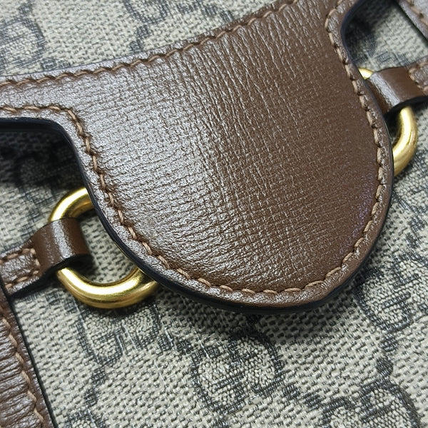 Horsebit 1955 Mini Coated Canvas Beige