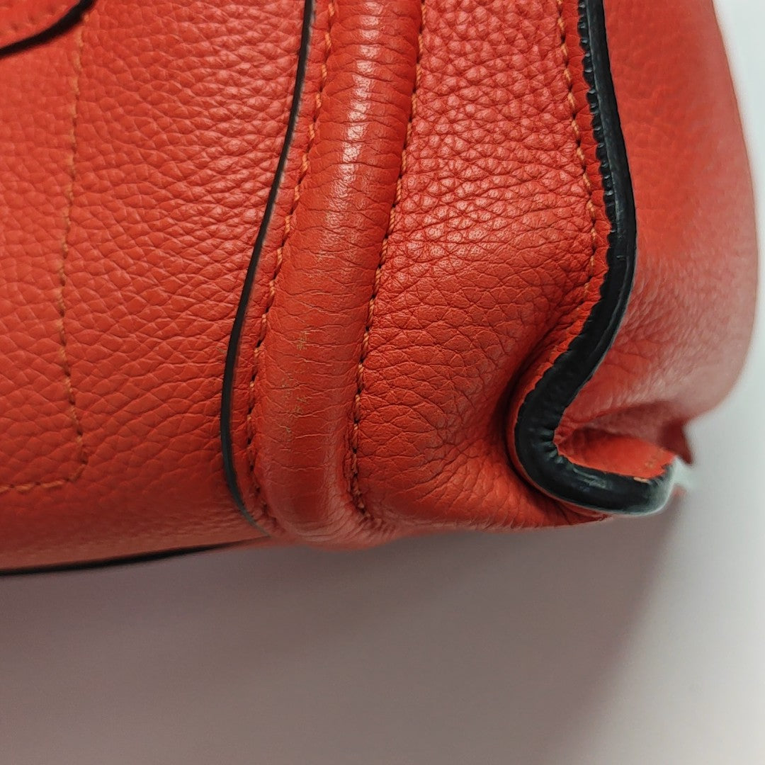 LUGGAGE Mini Calfskin Red