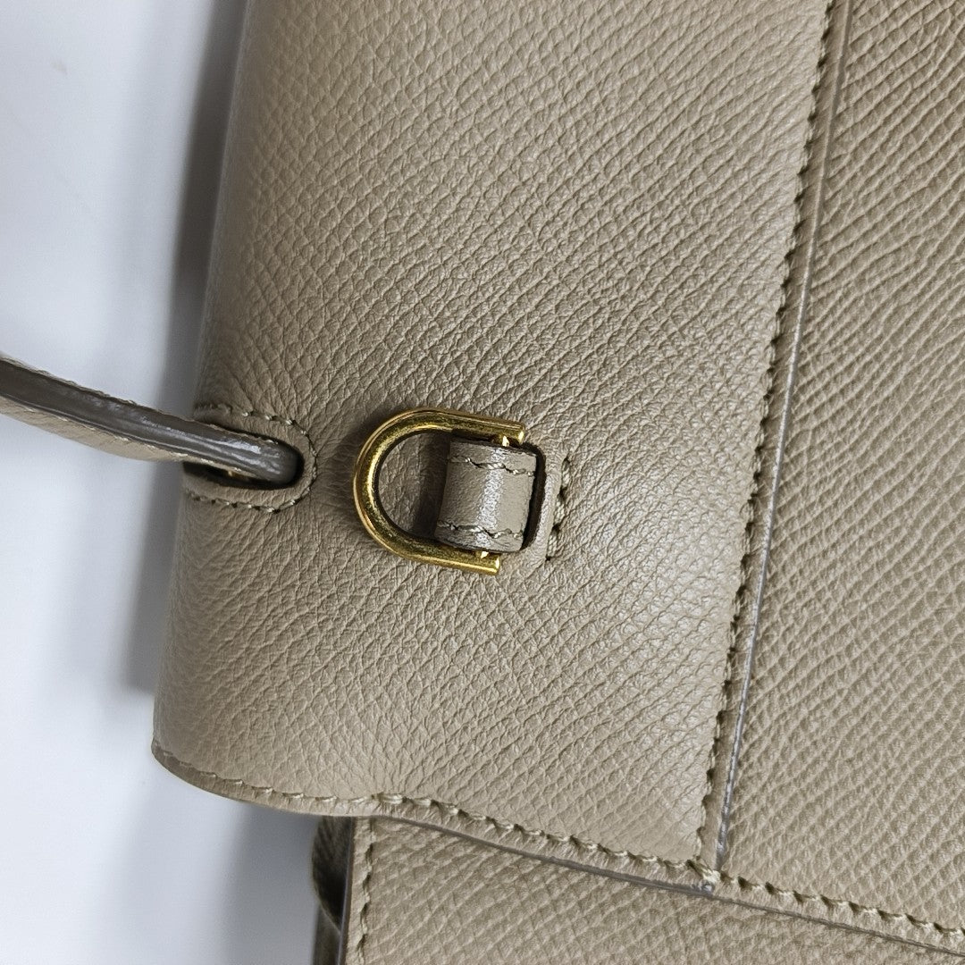 BELT Nano Calfskin Gray