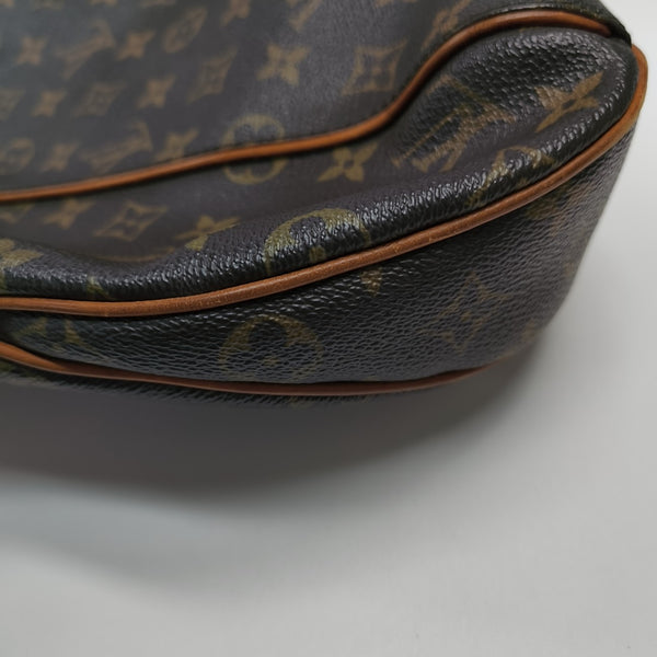 VINTAGE THAMES GM Monogram Coated Canvas Brown
