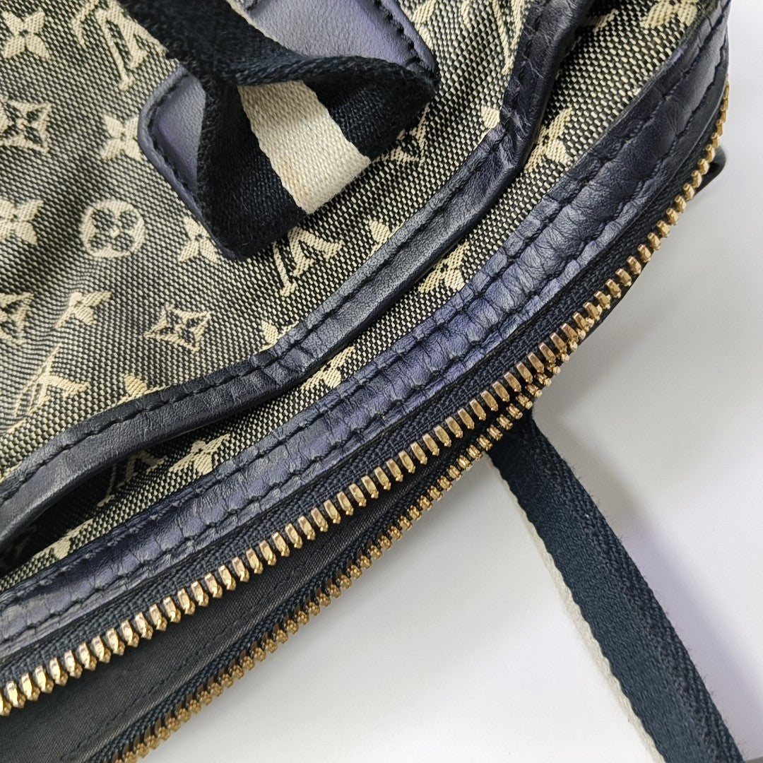 MARY KATE Mini Monogram Canvas Gray