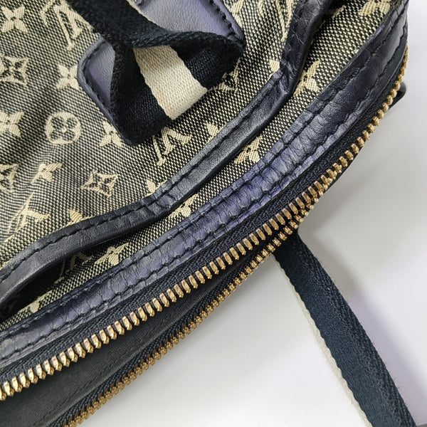 MARY KATE Mini Monogram Canvas Gray
