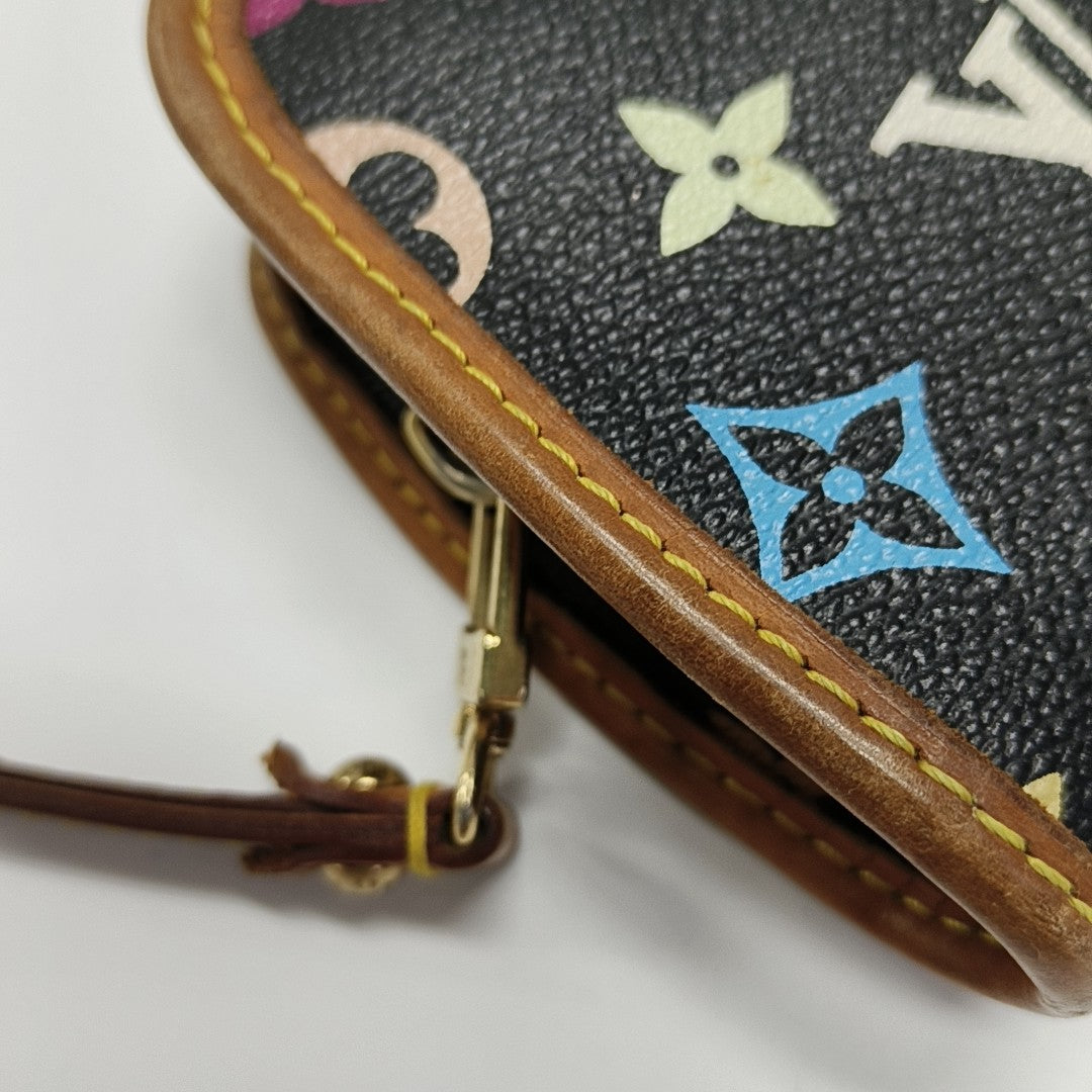 LV × TM SHIRLEY Monogram Coated Canvas Black