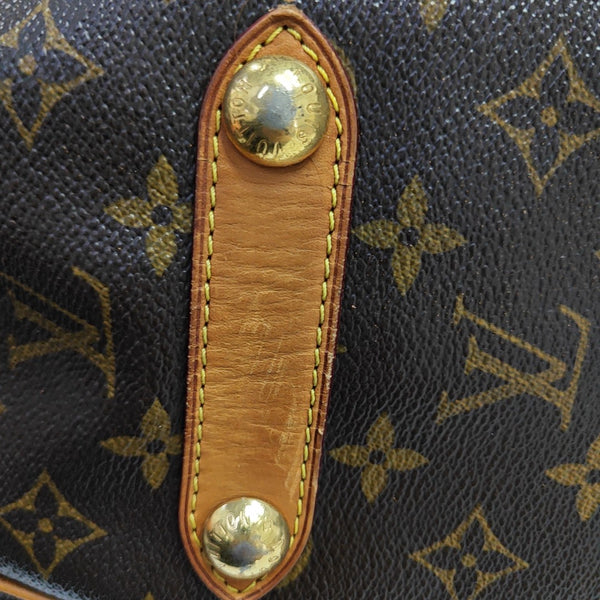 GALLIERA GM Monogram Coated Canvas Brown