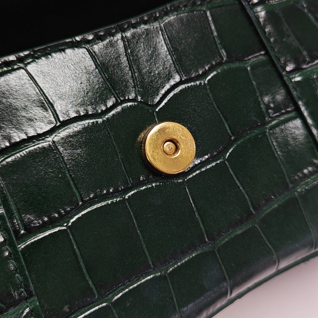 Hourglass XS Calfskin Green