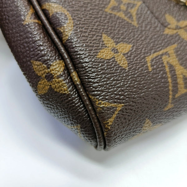 FAVORITE MM Monogram Coated Canvas Brown