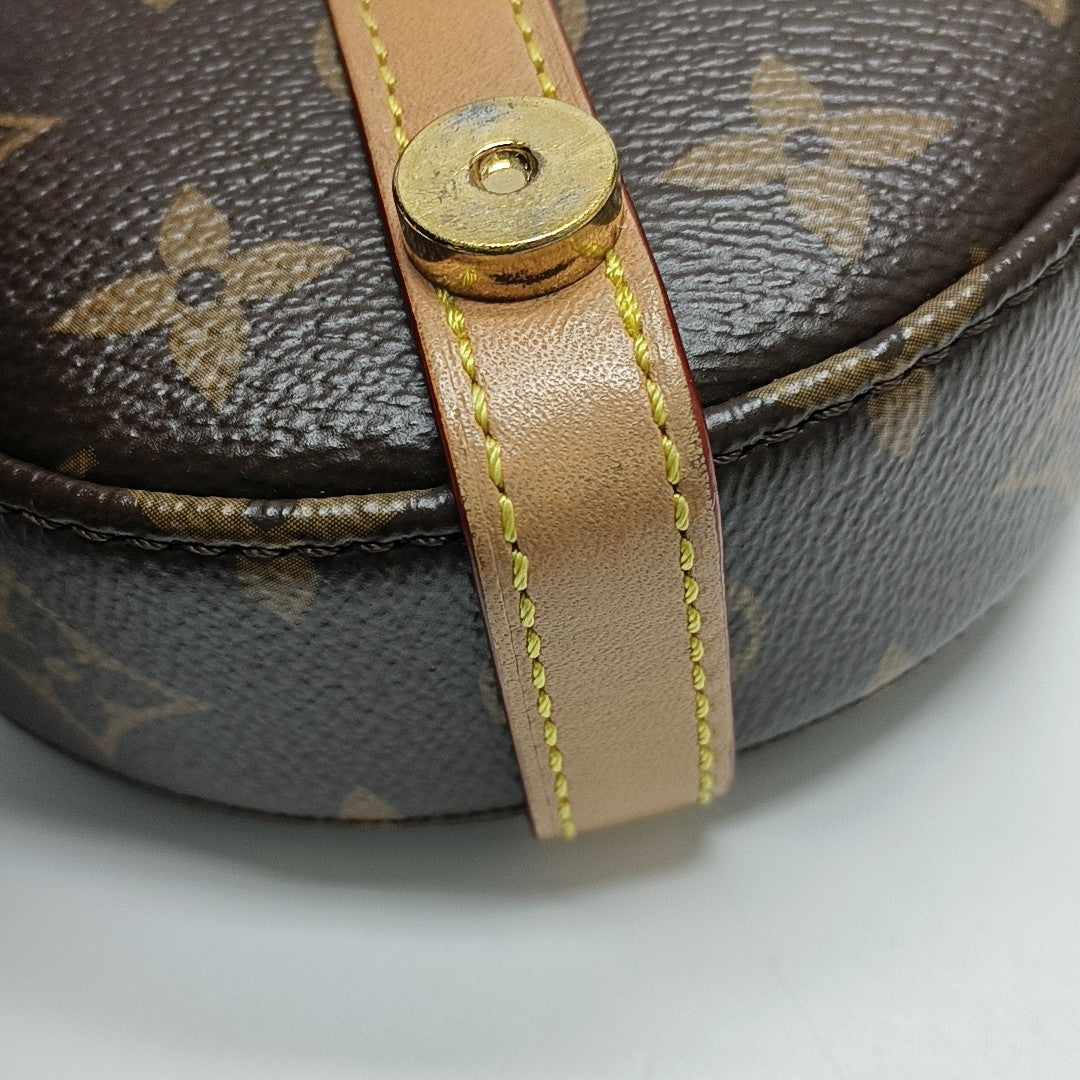 CHANTILLY Mini Monogram Coated Canvas Brown