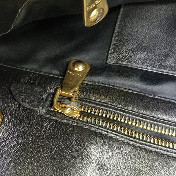 Calfskin Tote Bag Black