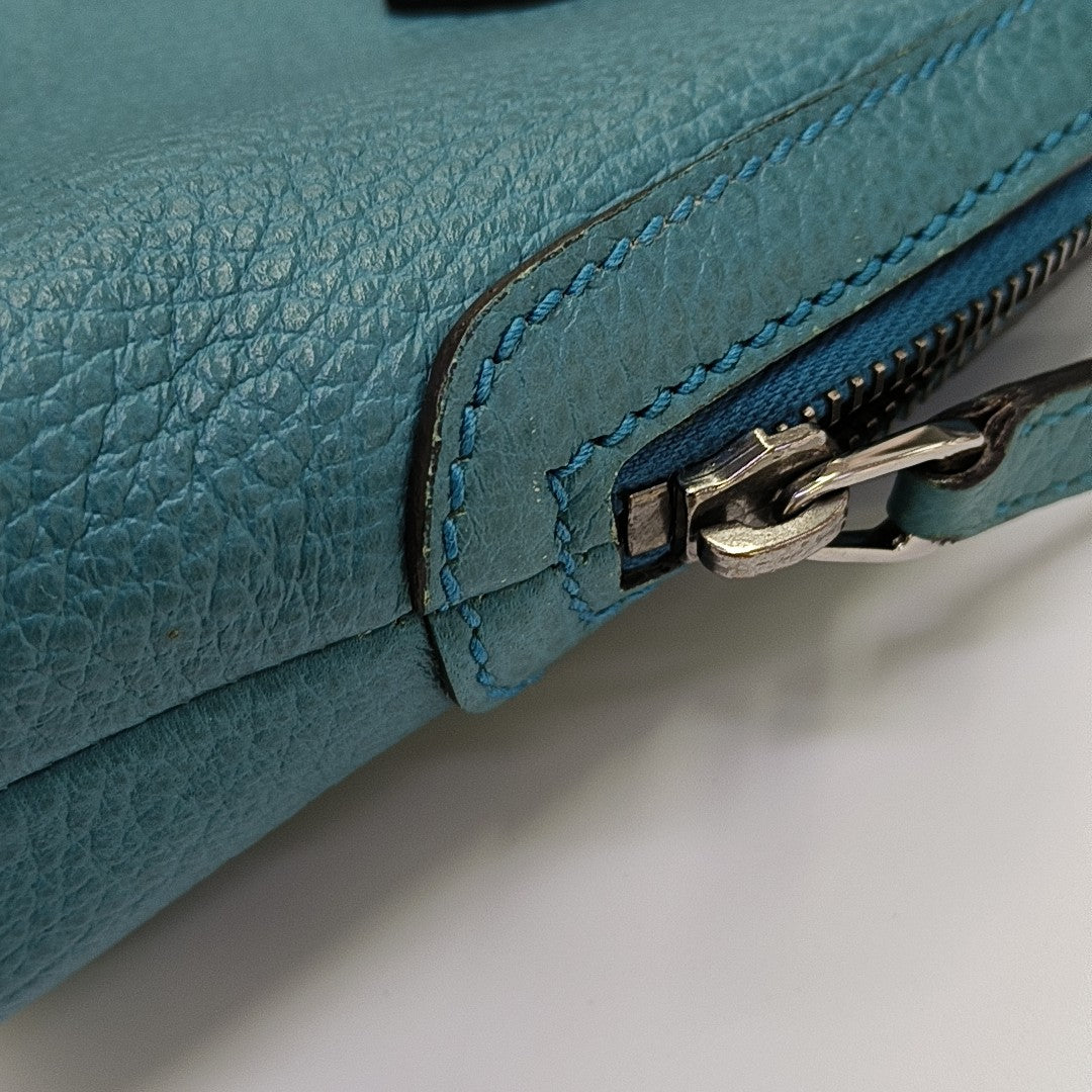 Dome Calfskin Blue
