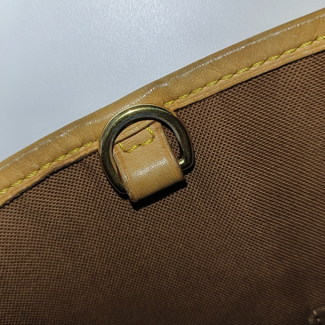 BATIGNOLLES MM Monogram Coated Canvas Brown