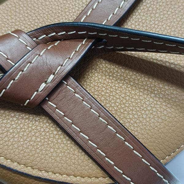 Gate Small Calfskin Brown