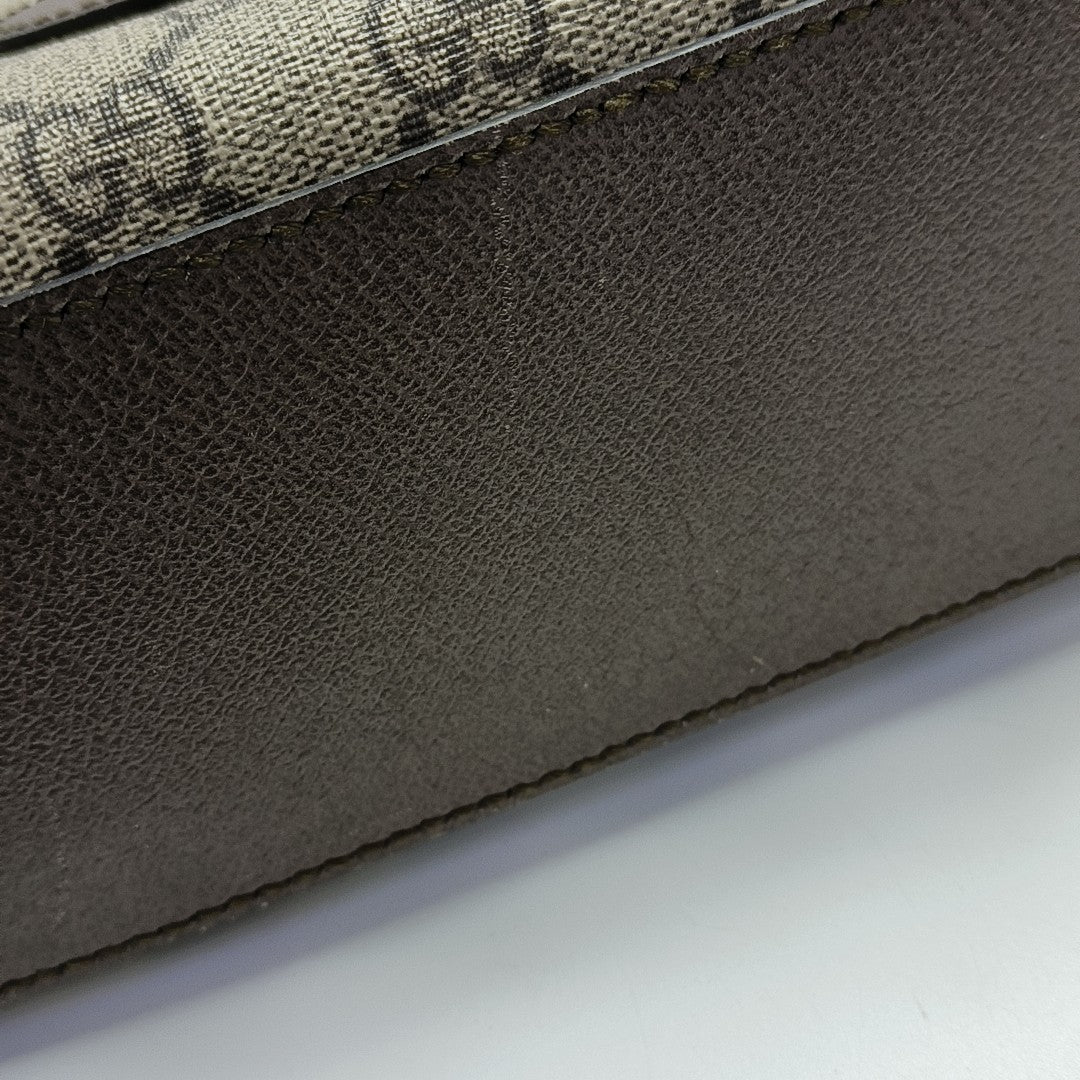 Neo Vintage Monogram Coated Canvas Beige