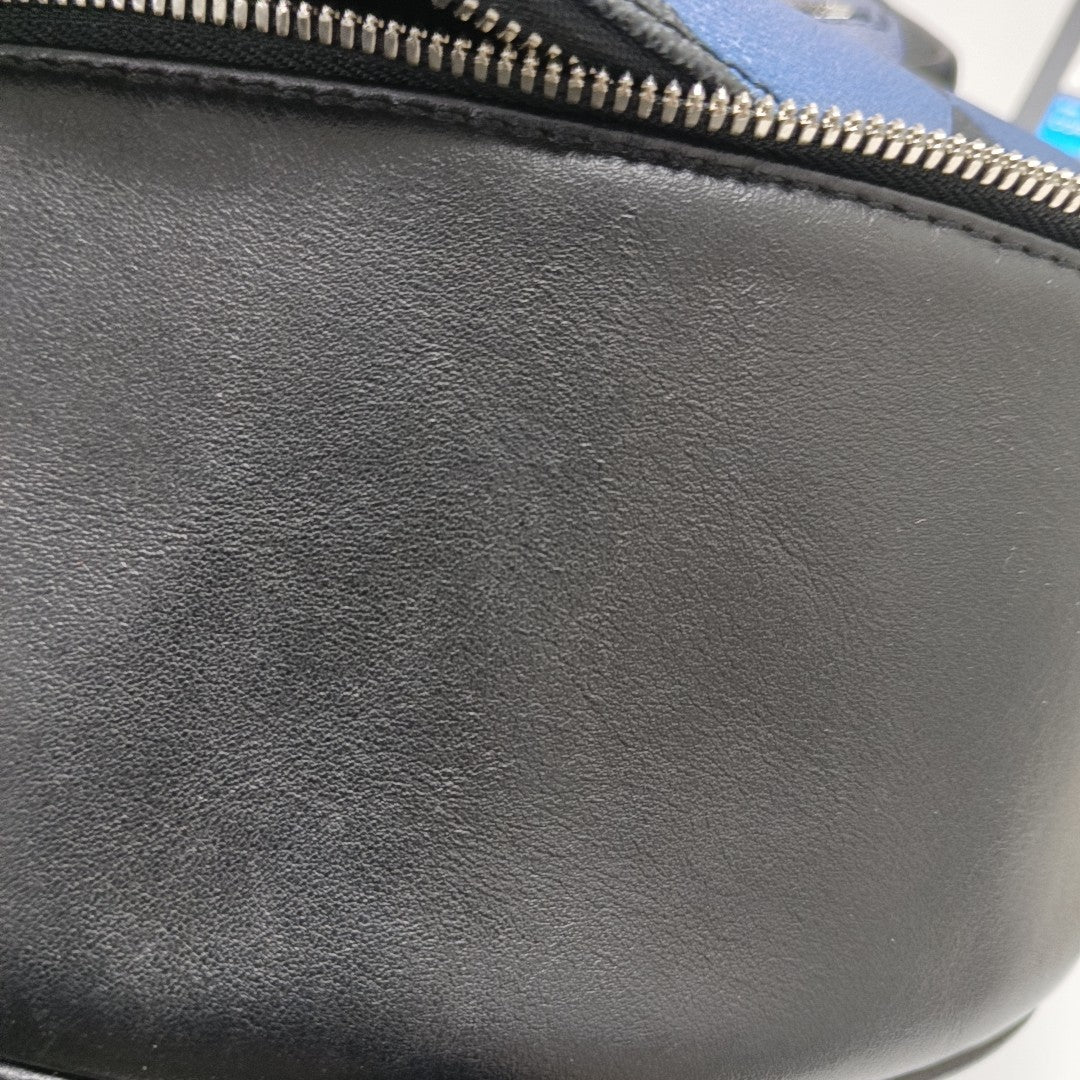 JOSH Damier Graphite Coated Canvas Gray