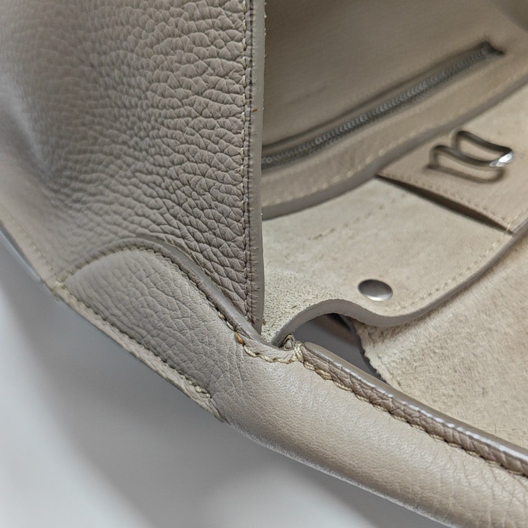BIG BAG Small Calfskin Gray