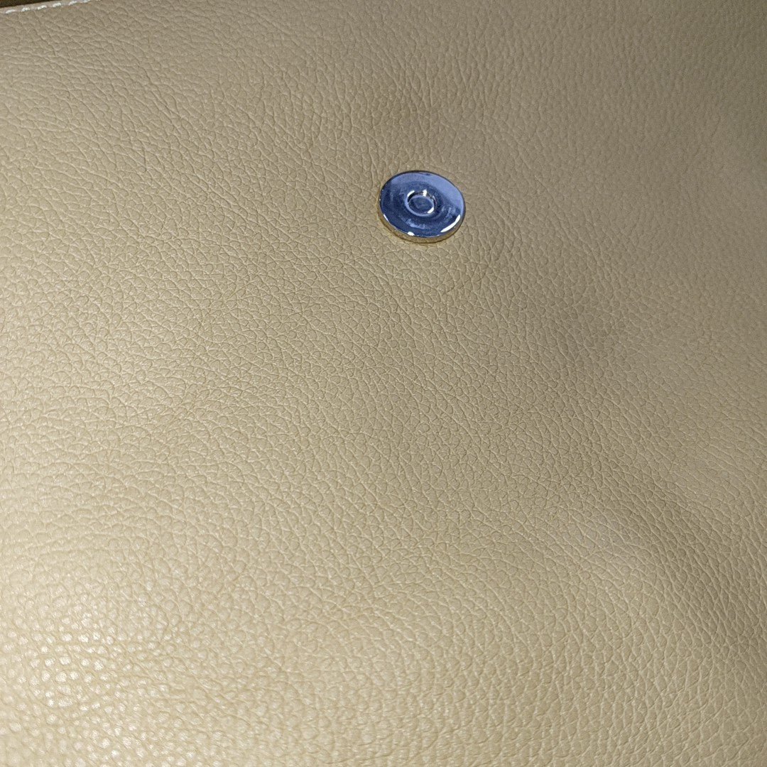 Faye Medium Calfskin Yellow