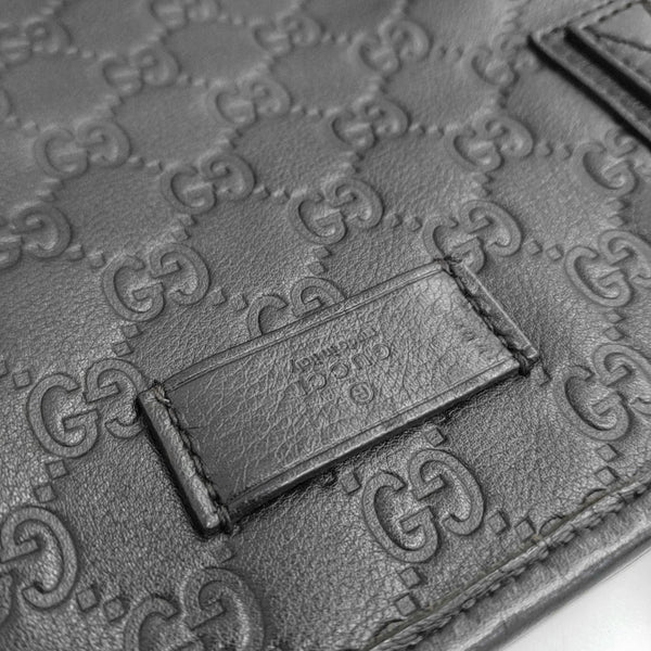 GG Imprime Monogram Calfskin Black