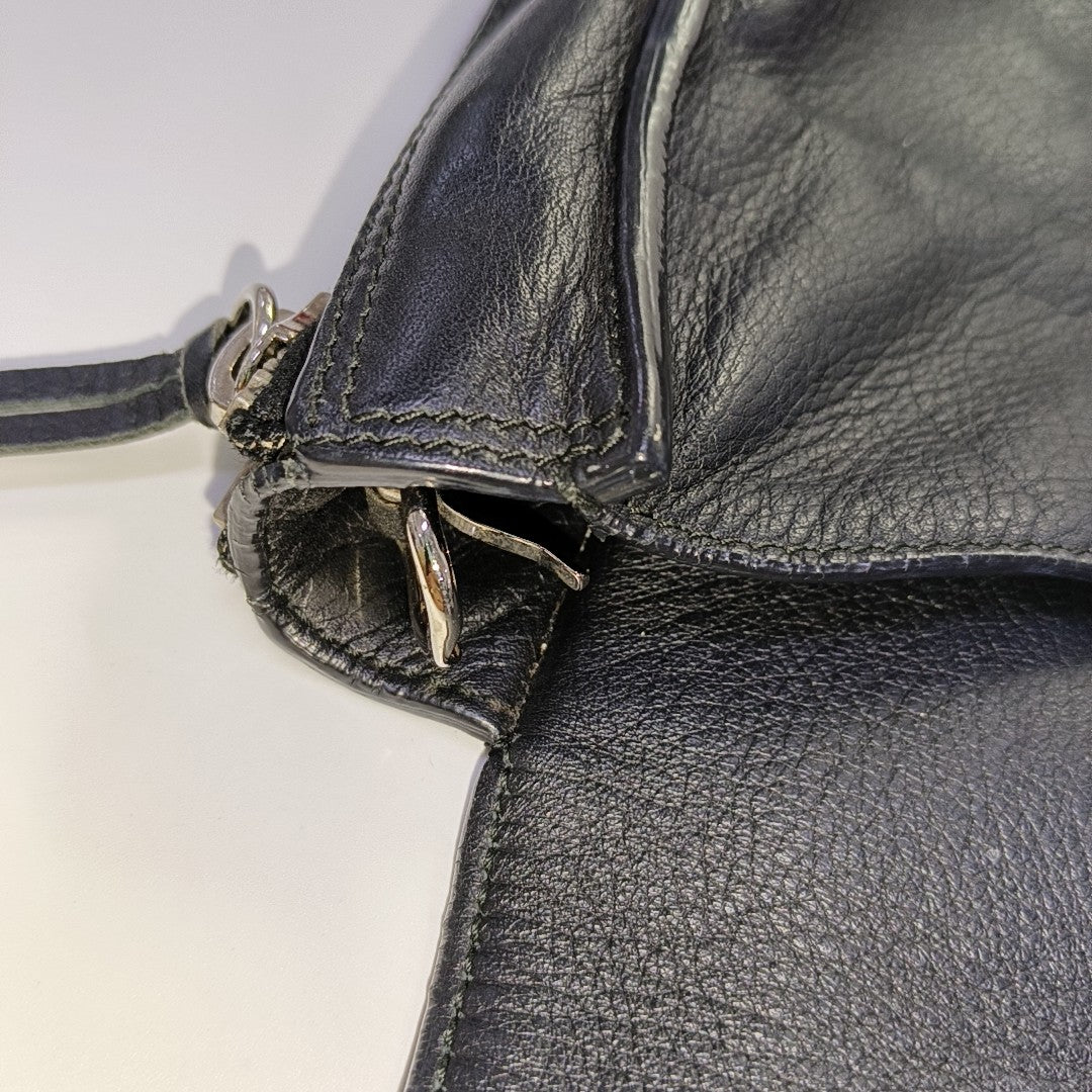 Papier Calfskin Black