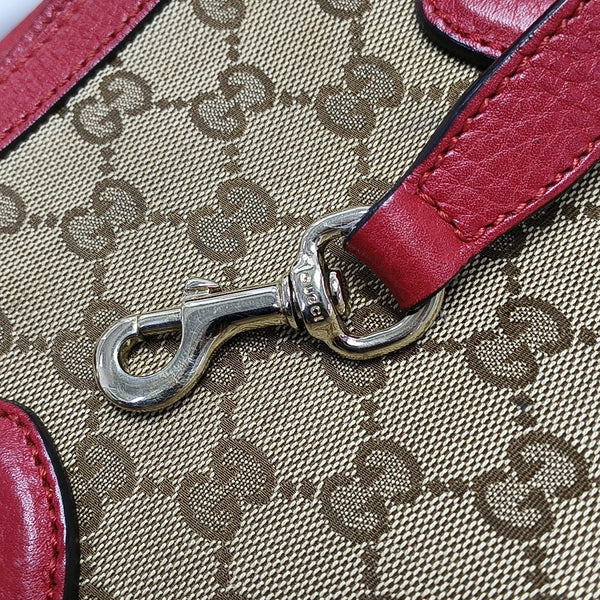 Monogram Canvas Tote Bag Beige