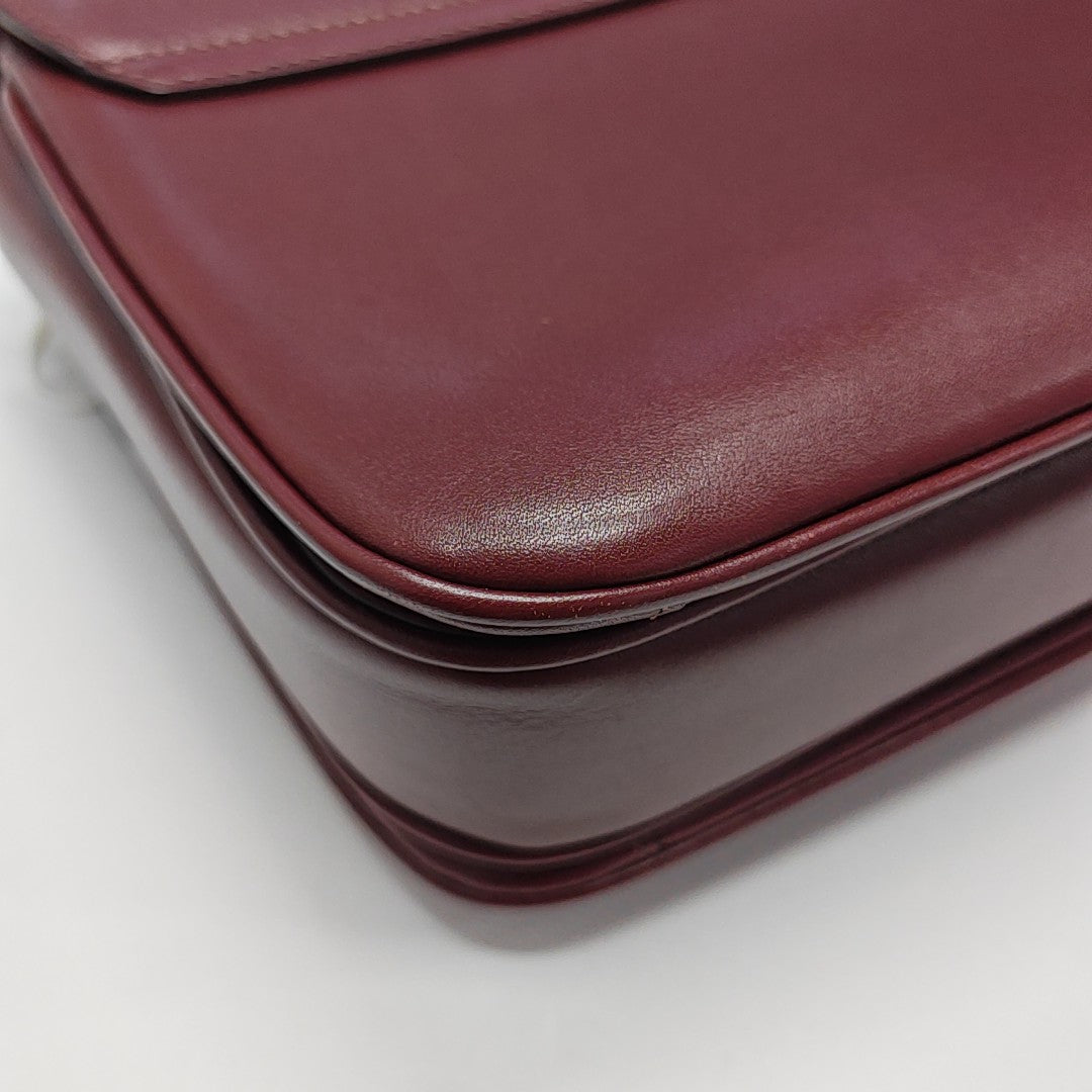 C Medium Calfskin Red