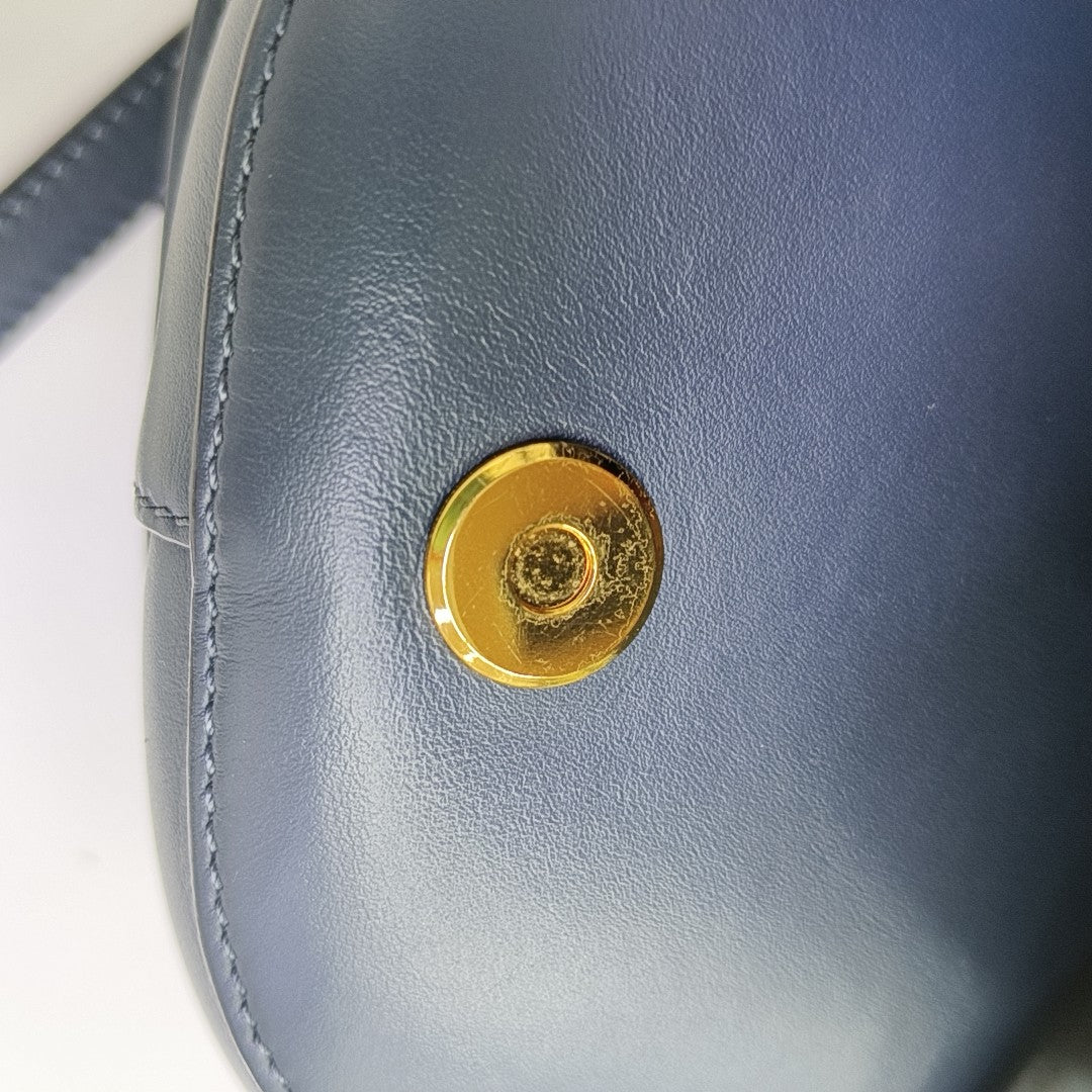 Gate Mini Calfskin Blue