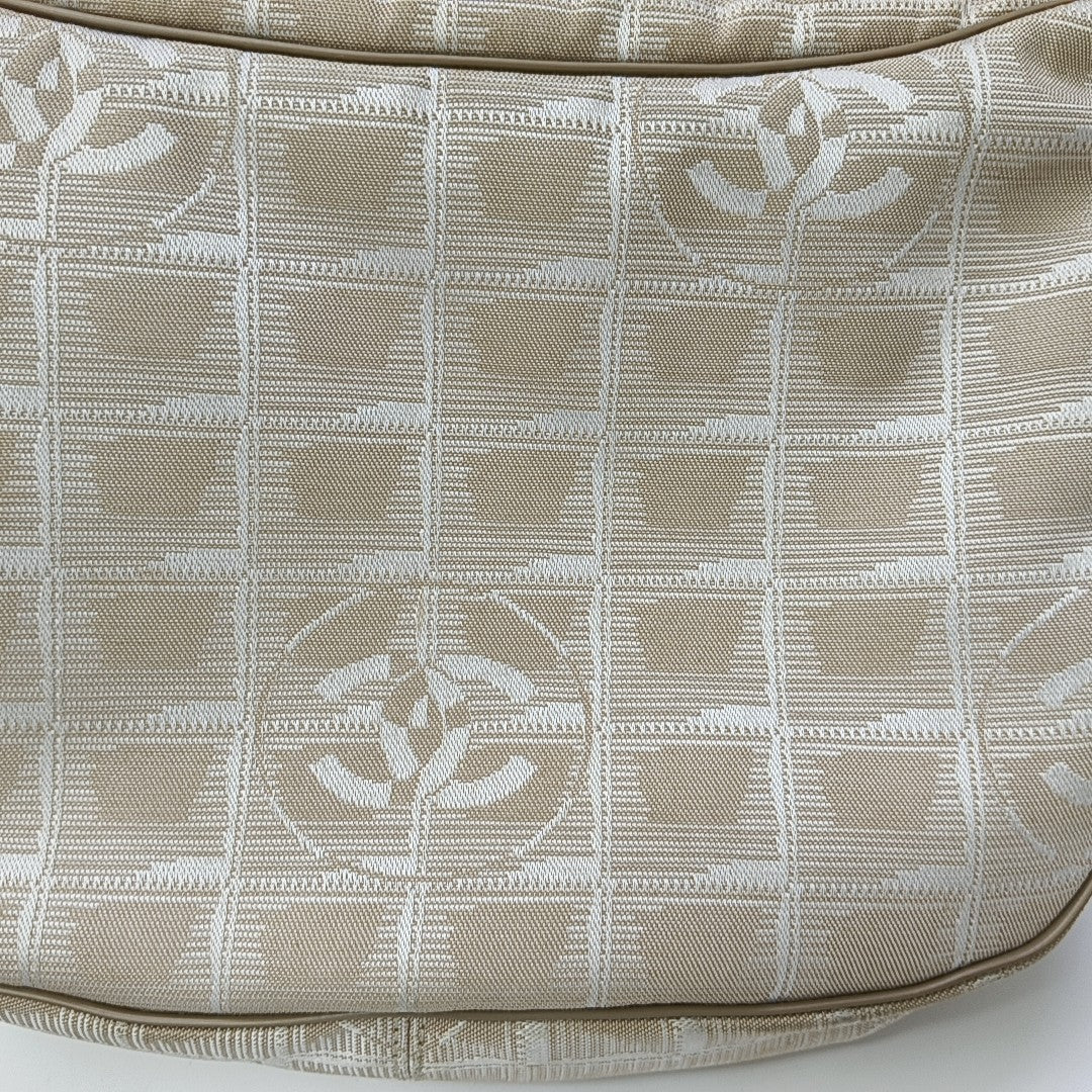 TRAVEL LINE Quilted Canvas Beige