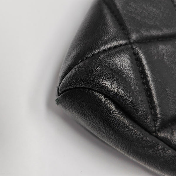 Vara Quilted Calfskin Black