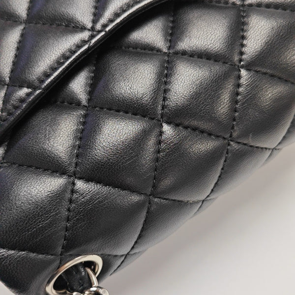 CLASSIC FLAP Mini Quilted Lambskin Black