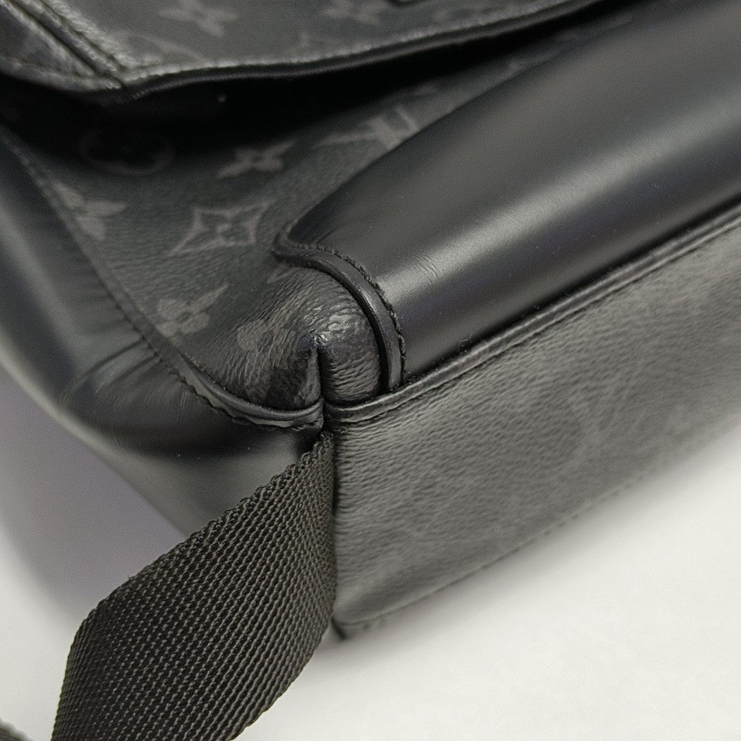 VOYAGER PM Monogram Coated Canvas Black
