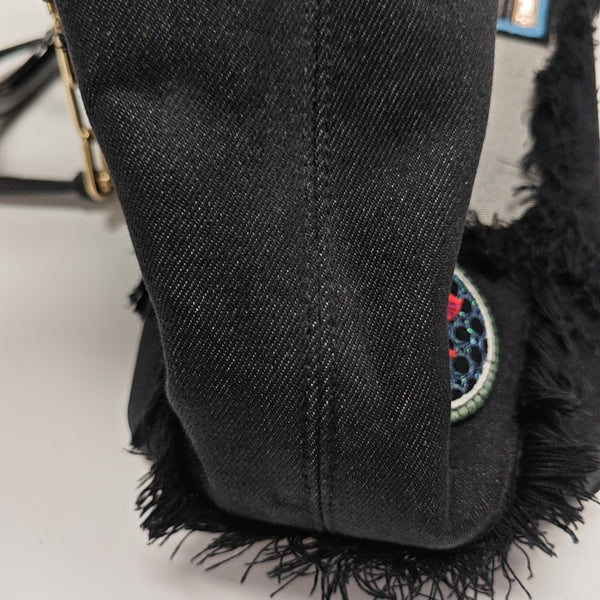 Canvas Top Handle Bag Large Multicolor