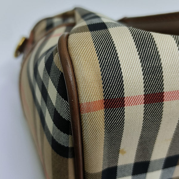 Canvas Shoulder Bag Brown