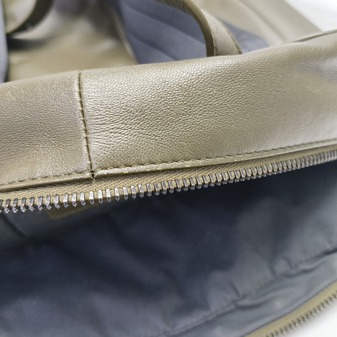 Lambskin Backpack Green