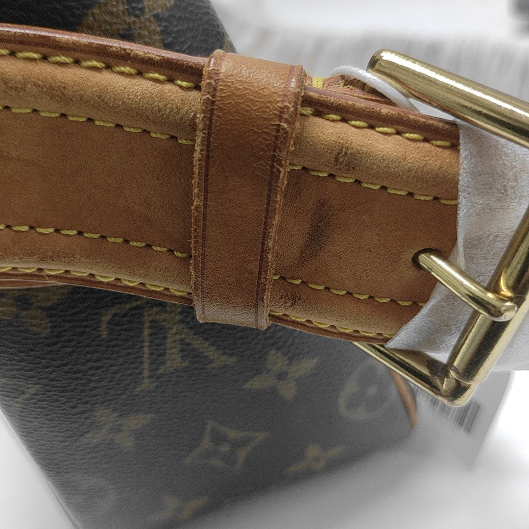 VIVA CITE Monogram Coated Canvas Brown