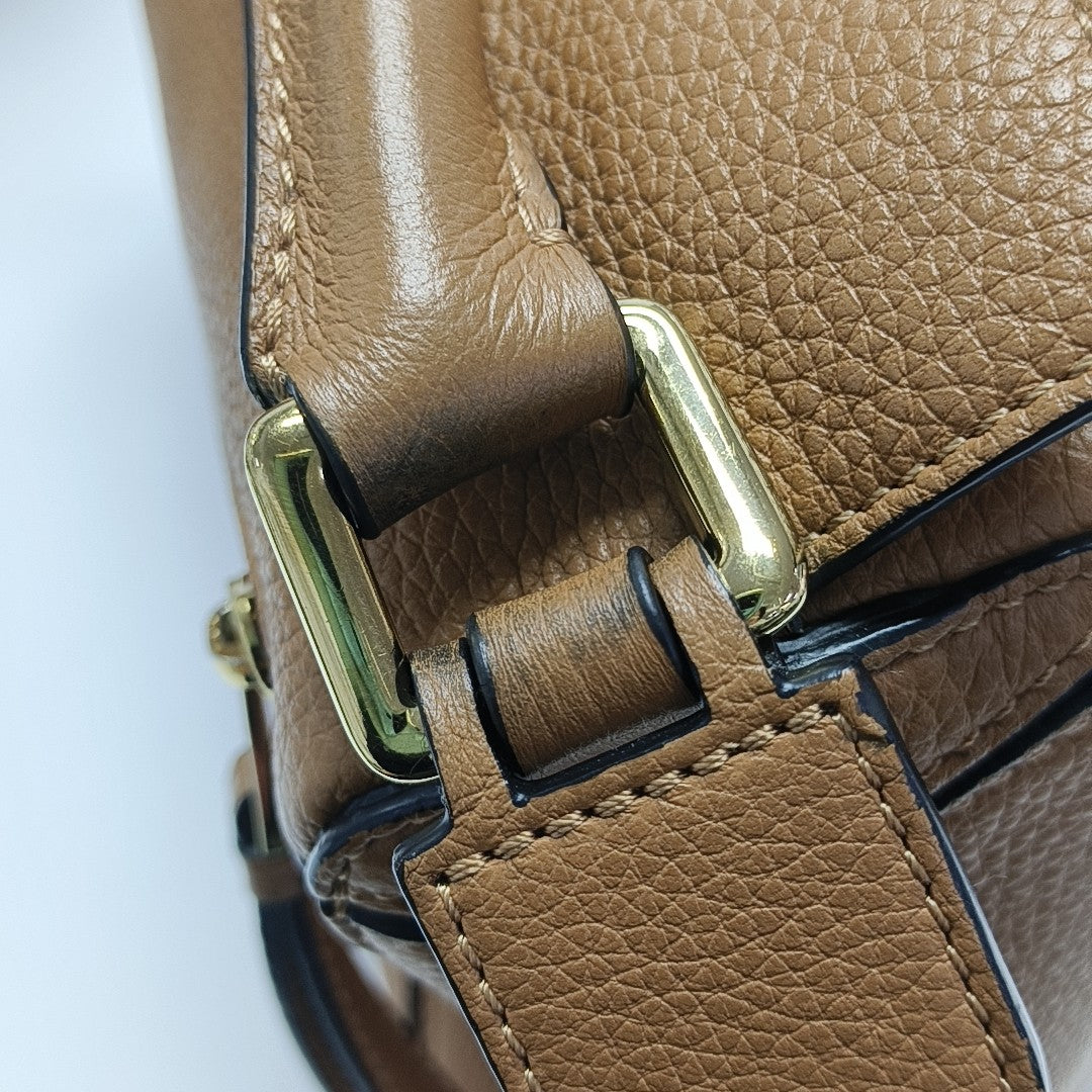 Puzzle Small Calfskin Brown