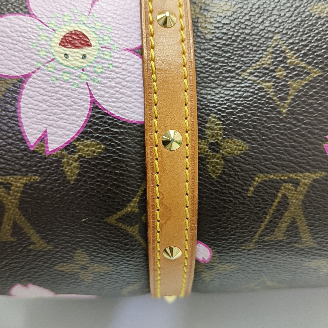 PAPILLON GM Monogram Coated Canvas Brown