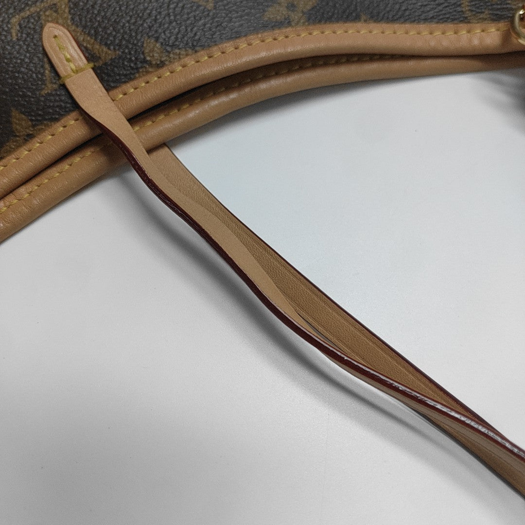 CARRYALL MM Monogram Coated Canvas Brown