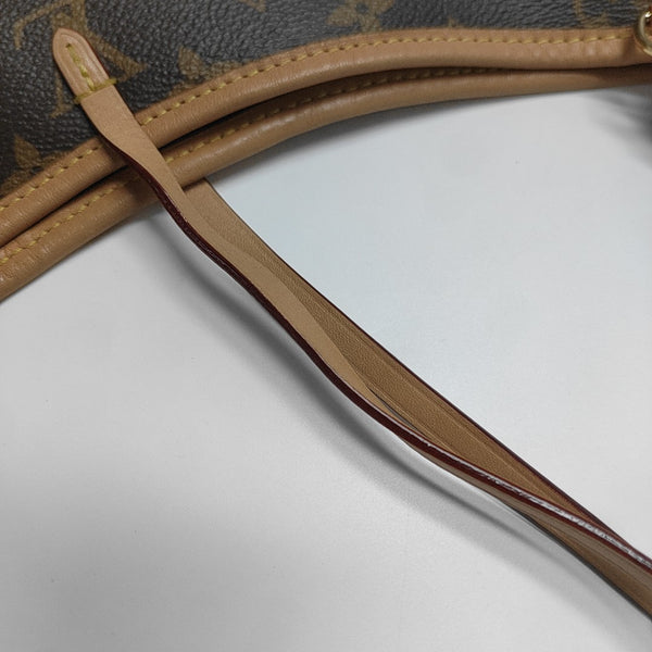 CARRYALL MM Monogram Coated Canvas Brown