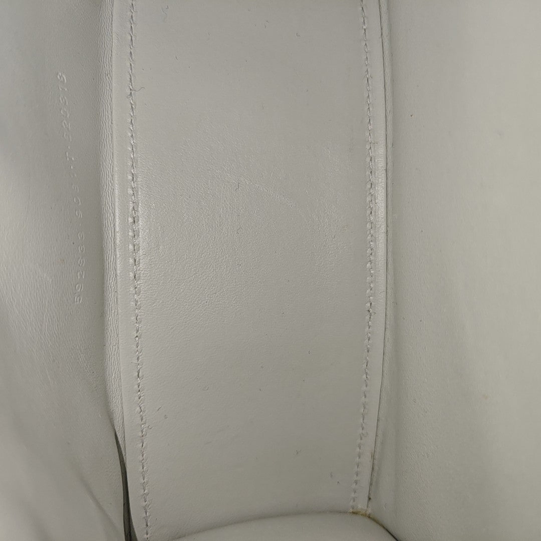 Hourglass XS Calfskin White