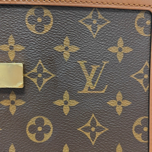 DAUPHINE Monogram Coated Canvas Brown