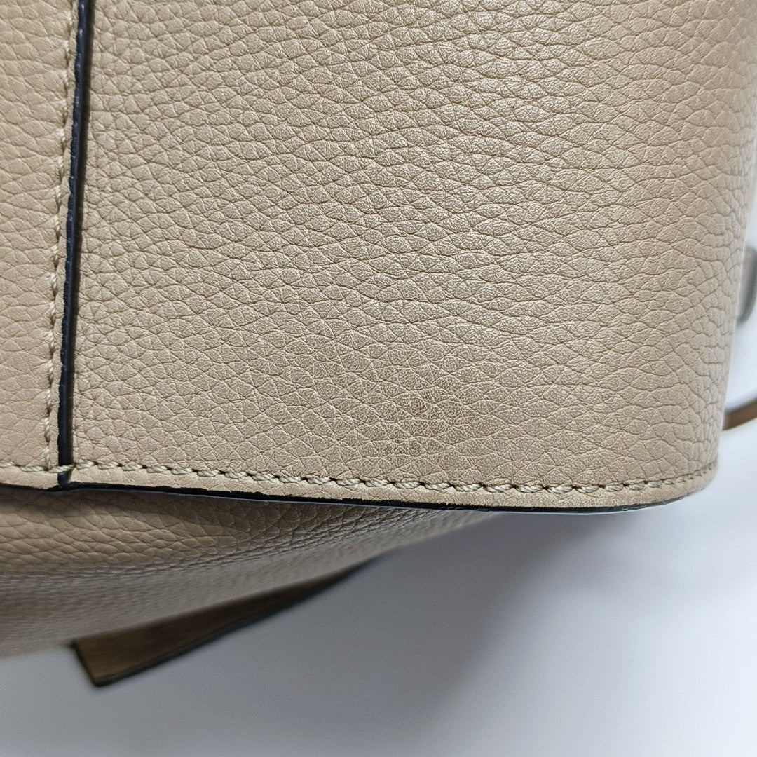 Hammock Small Calfskin Beige