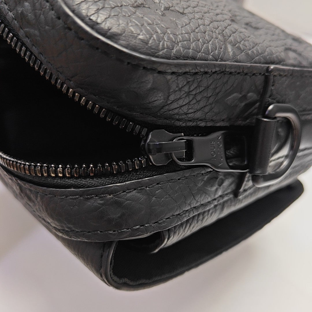 STEAMER Monogram Calfskin Black
