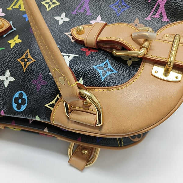 LV × TM CLAUDIA Monogram Coated Canvas Black