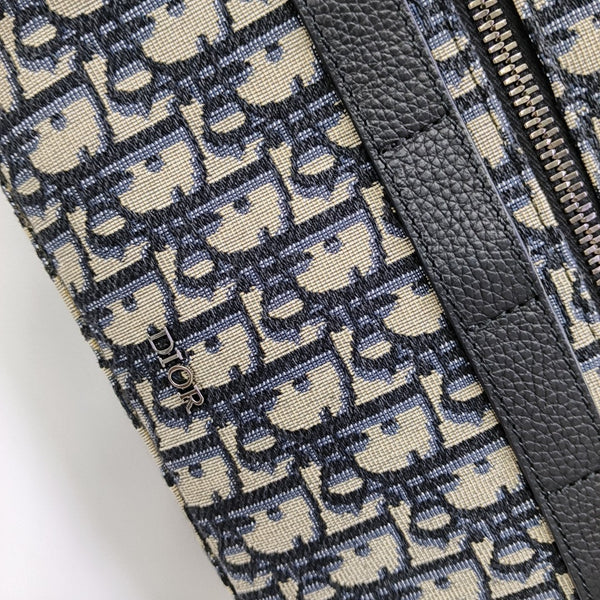 Safari Oblique Canvas Blue
