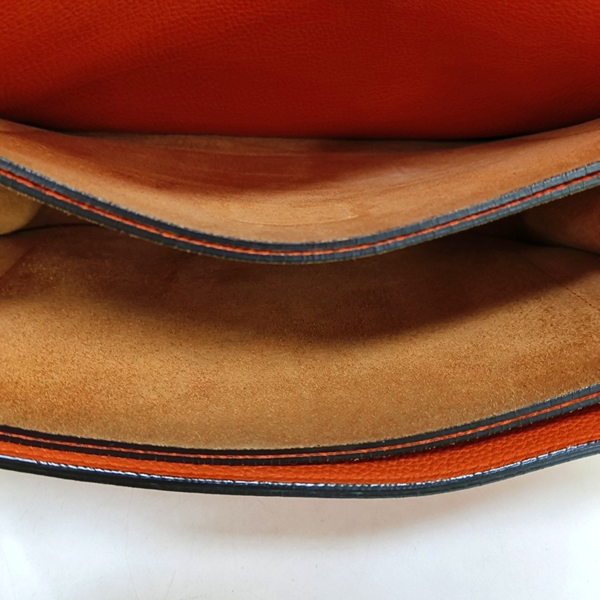Authenticated pre-owned  Jackie 1961 Calfskin Orange - Crossbody Bag at Looply