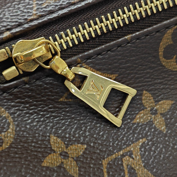 BUMBAG Monogram Coated Canvas Brown