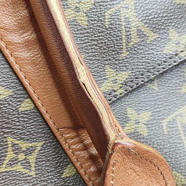 SAC WEEKEND PM Monogram Coated Canvas Brown