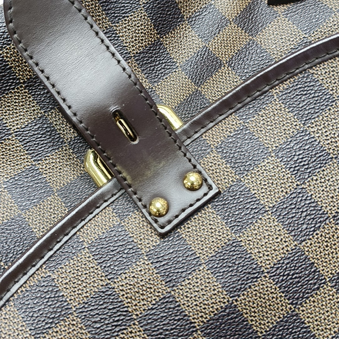 HIGHBURY Damier Ebene Coated Canvas Brown