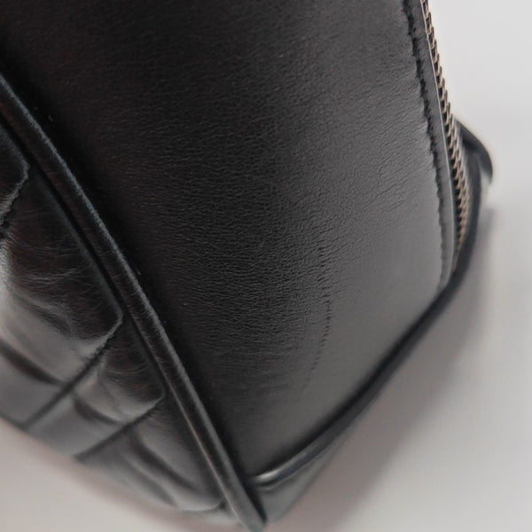 GG Marmont Medium Quilted Calfskin Black